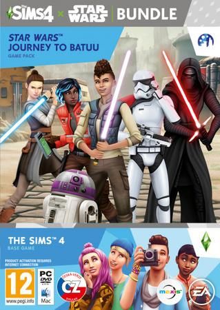 PC The Sims 4 Bundle Základní hra + Star Wars