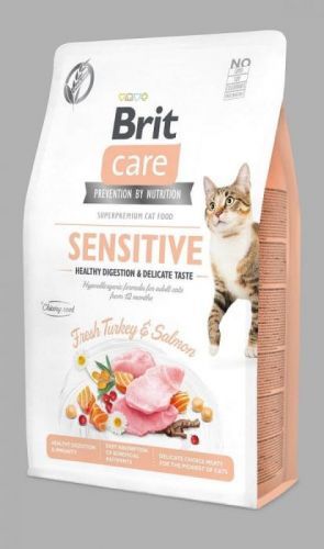 Brit Care Cat Grain-Free Sensitive Healthy Digestion & Delicate Taste 2 kg