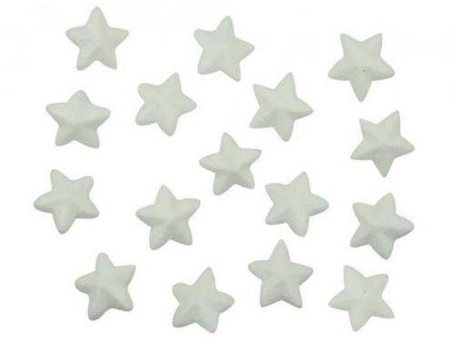 Anděl Polystyrenové hvězdičky - 35 mm, 16 kusů