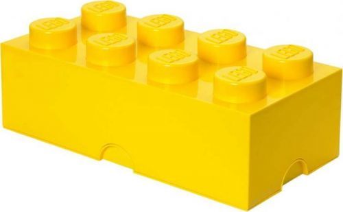Tmavě žlutý úložný box LEGO®