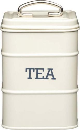 Krémová plechová dóza na čaj Kitchen Craft Nostalgia