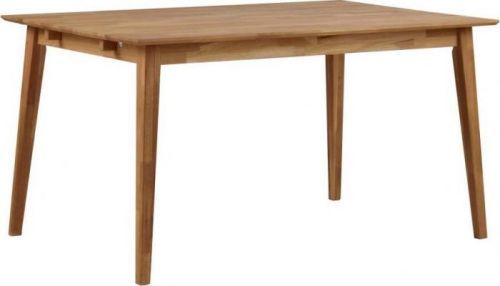 Přírodní dubový jídelní stůl Rowico Mimi, délka 140 cm