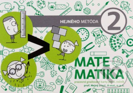 Matematika 2 - Pracovné gradované karty - Milan Hejný