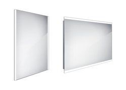 NIMCO Led zrcadlo zrcadlo LED 600x800 rám hliníkový ZP 11002 ZP 11002