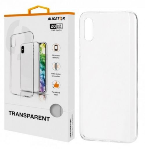 Pouzdro ALIGATOR TRANSPARENT pro Xiaomi Redmi 9A