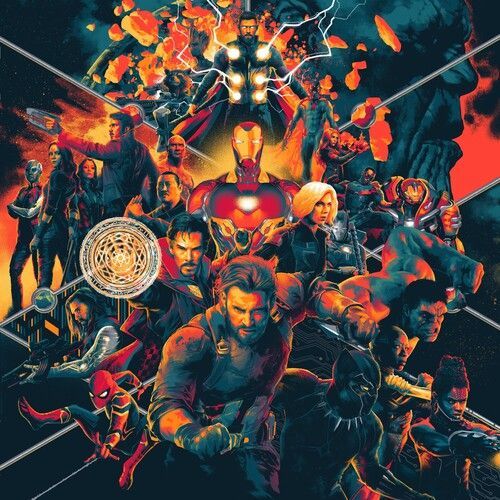 Avengers: Infinity War (Original Motion Picture Soundtrack) (Alan Silvestri) (Vinyl)