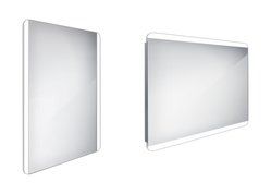 NIMCO Led zrcadlo zrcadlo LED 600x800 rám hliníkový ZP 17002 ZP 17002