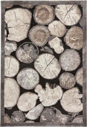 Koberec s motivem dřeva Think Rugs Woodland, 120 x 170 cm
