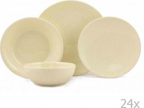 24dílná sada porcelánového nádobí Kutahya Fenty