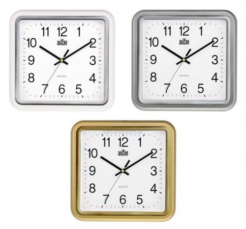 Klasické nástěnné hodiny čtvercového typu..0140 E01.2928