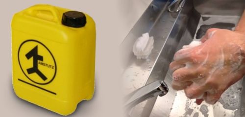 Mycí pasta na ruce Amstutz Z1 5 l s citrónovou vůní (náhrada za MANEX S) EG11582005