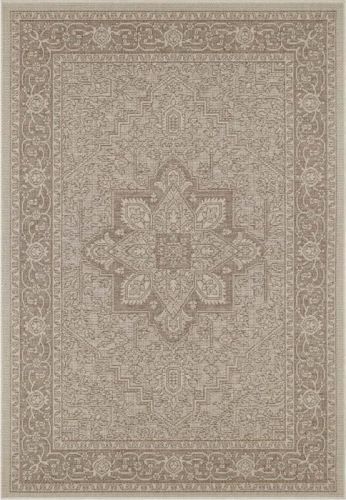 Hnědo-béžový venkovní koberec Bougari Anjara, 140 x 200 cm