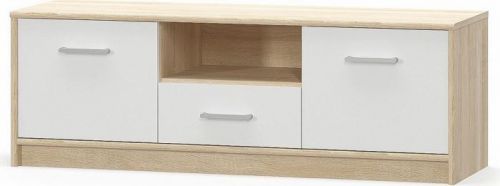 Casarredo Tv stolek 2D1S TIPS dub sonoma/bílá mat