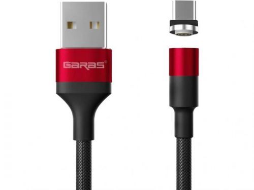 M1 - Magnetický USB kabel - Červený - USB C