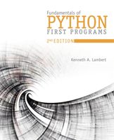Fundamentals of Python: First Programs (Lambert Kenneth A.)(Paperback)