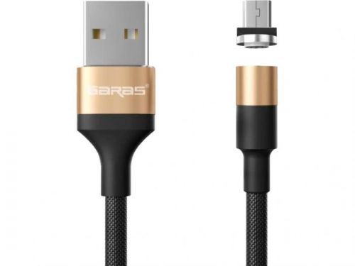 M1 - Magnetický USB kabel - Zlatý - Micro USB