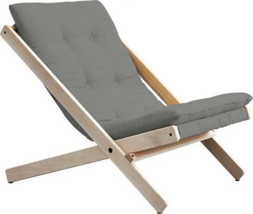 Skládací křeslo Karup Design Boogie Raw/Grey