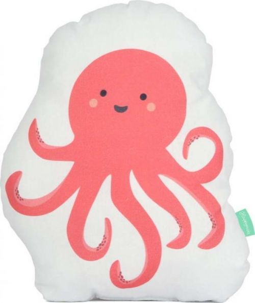 Polštářek z čisté bavlny Happynois Octopus, 40 x 30 cm