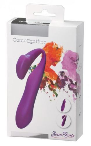 BeauMents Come2gether - cordless, waterproof steam vibrator (purple)