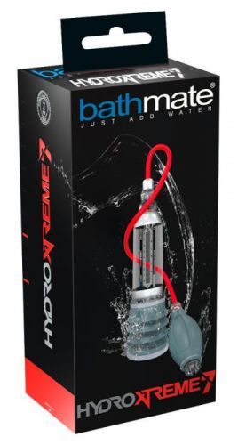 Bathmate Xtreme Hydromax 7 - hydraulická pumpa na penis (průhledná)