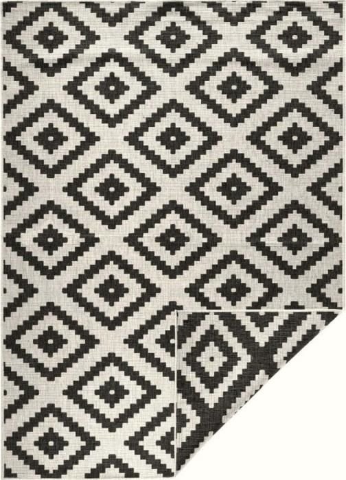 Černo-krémová venkovní koberec Bougari Malta, 200 x 290 cm