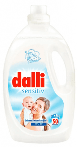 Dalli Sensitiv Univerzální prací gel, 50 dávek, 2,75l