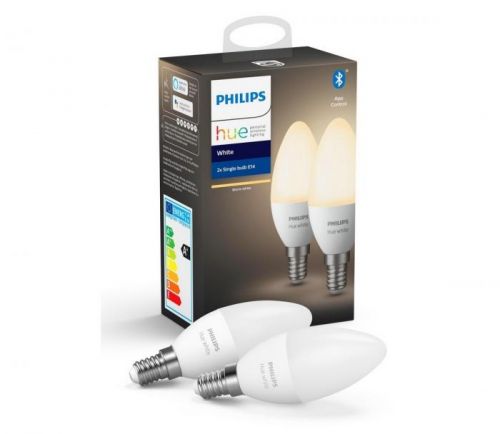 Philips SADA 2x LED Stmívatelná žárovka Philips HUE WHITE E14/5,5W/230V 2700K
