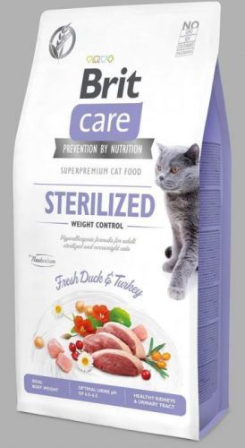 Brit Care Cat Grain-Free Sterilized Weight Control 7 kg