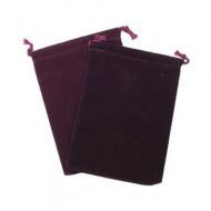 Chessex Small Suedecloth Dice Bags Burgundy