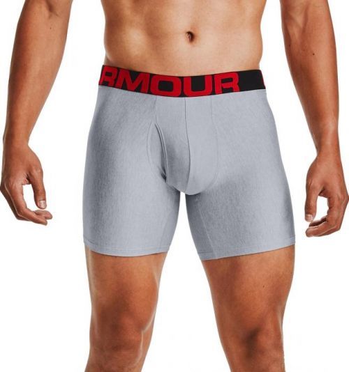 2PACK pánské boxerky Under Armour šedé (1363619 011) M