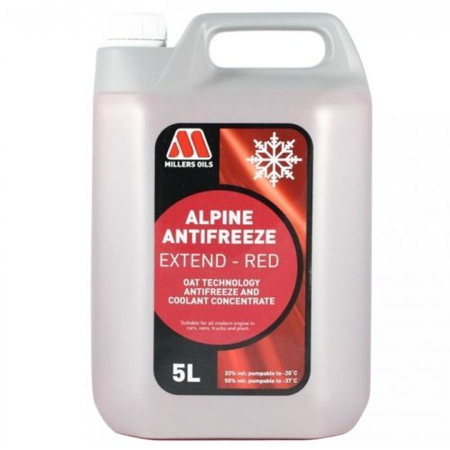 Millers Oils Alpine Antifreeze Extend Red 5 l