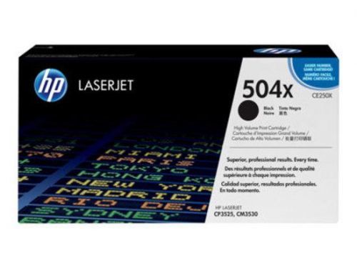 Toner HP CE250X černý velký (10 500str./5%), CE250X