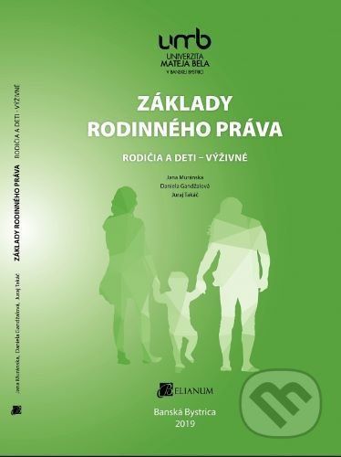 Základy rodinného práva - Jana Muránska