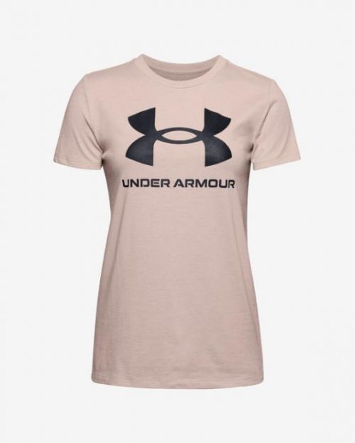 Under Armour Live Sportstyle Graphic Triko Béžová