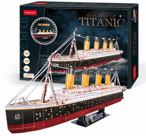 Puzzle 3DTitanic 266 dílků