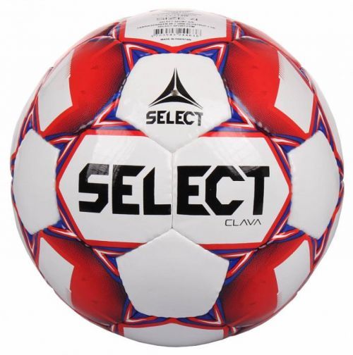 FB Clava fotbalový míč barva: bílá-červená;velikost míče: č. 4
