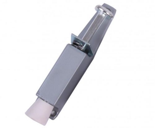 Stavěč dveří hranatý - 130mm stříbrný