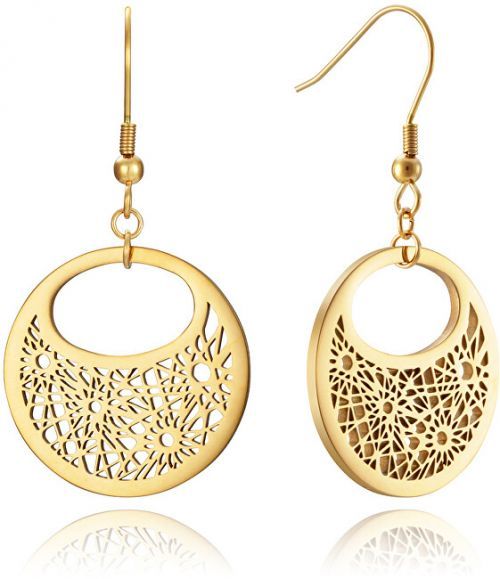 Viceroy Pozlacené náušnice Chic 75115E01012