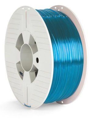 VERBATIM 3D Printer Filament PET-G 1,75mm ,327m, 1kg, modrá transparent