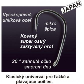 Rybářské háčky kaprové Specialist Boilie Tandem Baits vel.6 10ks