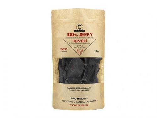 Usušil & syn - Hovězí jerky s praženou cibulkou 50g