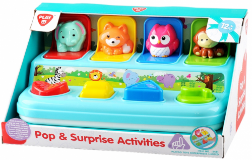 Vyskakovací aktivity s překvapením