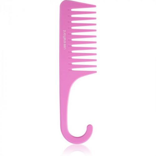 Lee Stafford Core Pink hřeben na vlasy do sprchy The Big In-Shower Comb