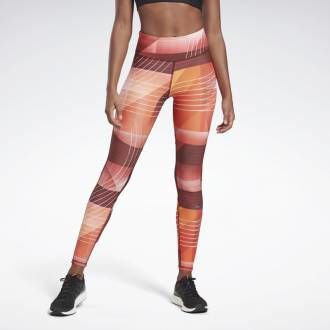 Reebok  legíny OSR LUX TIGHT- AOP -  FT1046