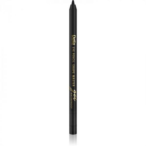 Delia Cosmetics Shape Master voděodolná gelová tužka na oči odstín Black 3 g