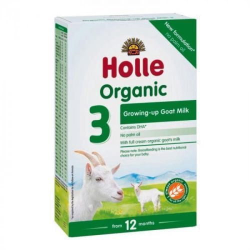 Holle Bio - dětská mléčná výživa na bázi kozího mléka, pokračovací formule 3 - 3 ks