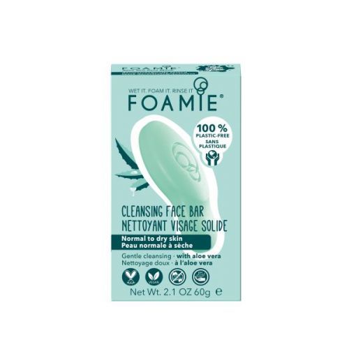 Foamie Cleansing Face Bar Aloe You Vera Much 60g