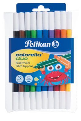 Pelikan Fixy oboustranné - 10 barev