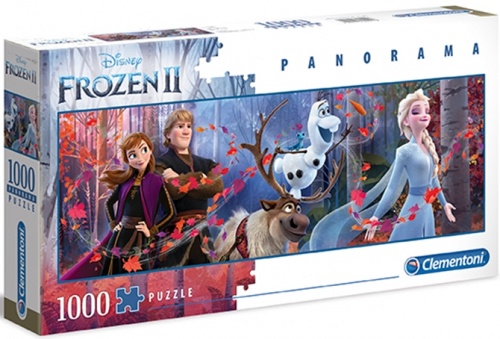 Clementoni - Puzzle Disney Panorama Frozen 2 1000 dílků