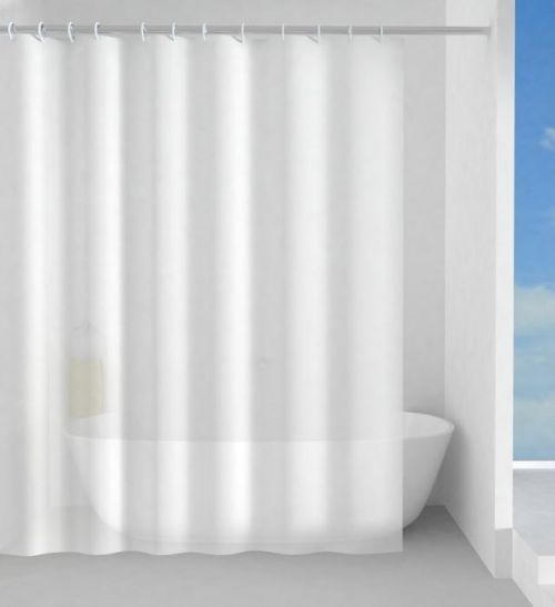 Gedy VANIGLIA sprchový závěs 180x200cm, bílá, polyester 1003